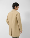 Beige raglan sleeve trench coat - Man - SS2026 | Roberto Verino