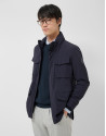 Parka cuatro bolsillos azul marino - Hombre | Roberto Verino