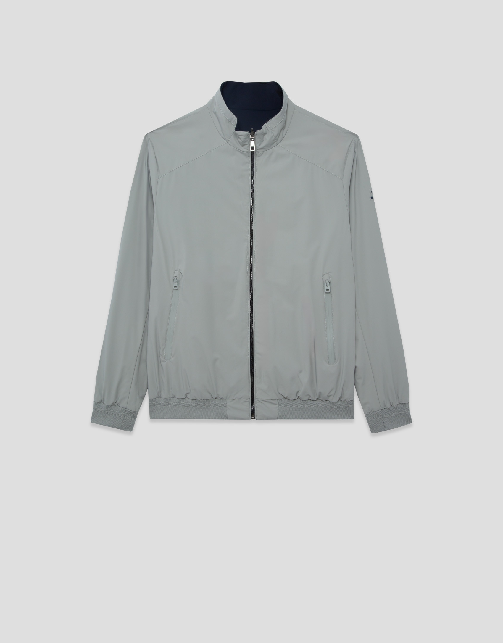 Reversible navy/grey jacket - Man - SS2026 | Roberto Verino
