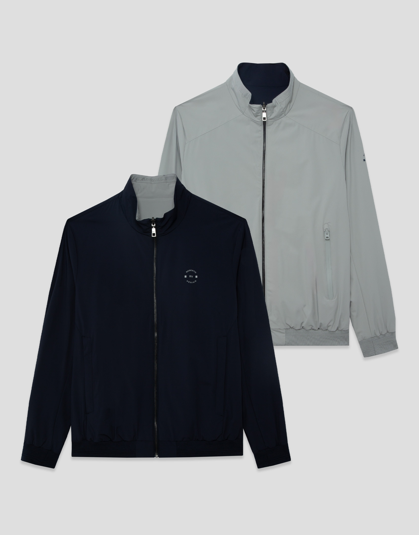 Cazadora reversible marino/gris - Hombre | Roberto Verino