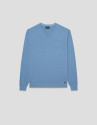 Jersey cuello pico high twist celeste - Hombre | Roberto Verino