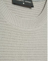 High twist sand-coloured structured jumper | Roberto Verino