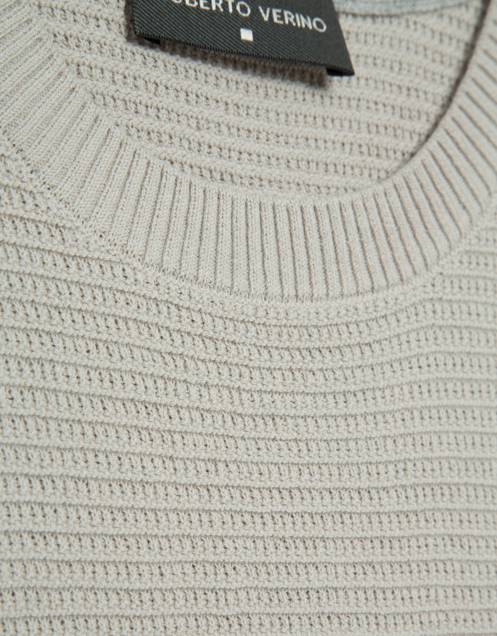 Jersey high twist estructura arena - Hombre | Roberto Verino