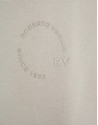 Mink sweatshirt with matching logo on chest | Roberto Verino
