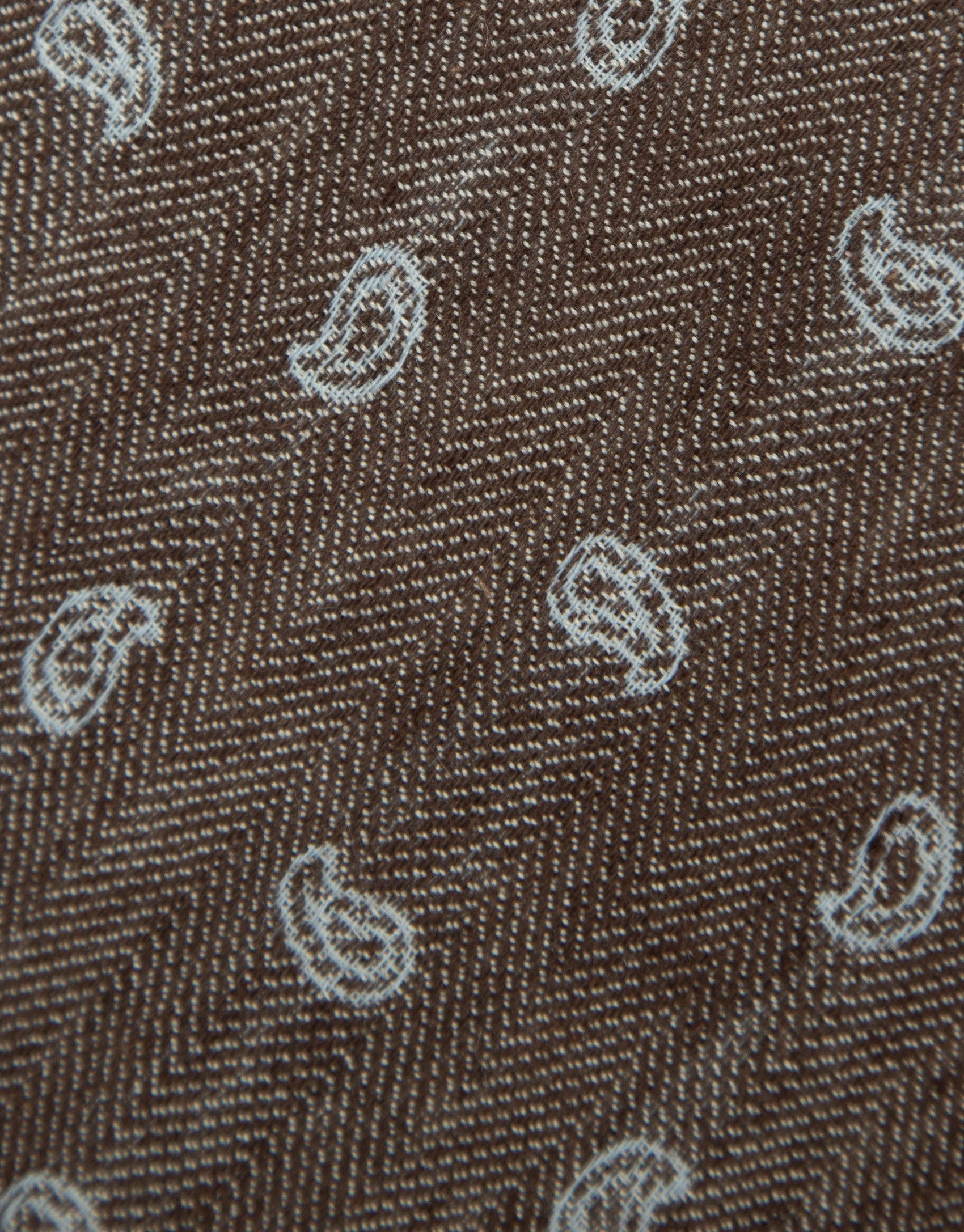 Corbata de seda/lino espiga con jacquard ... | Roberto Verino