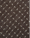 Herringbone silk/linen tie with geometric ... | Roberto Verino