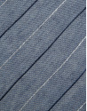 Corbata de seda/lino rayas tonos azules | Roberto Verino