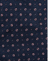 Corbata seda marino jacquard rosa - Hombre | Roberto Verino