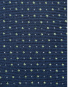 Navy silk tie with white jacquard pattern - Man | Roberto Verino