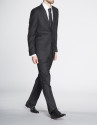Traje negro microdibujo