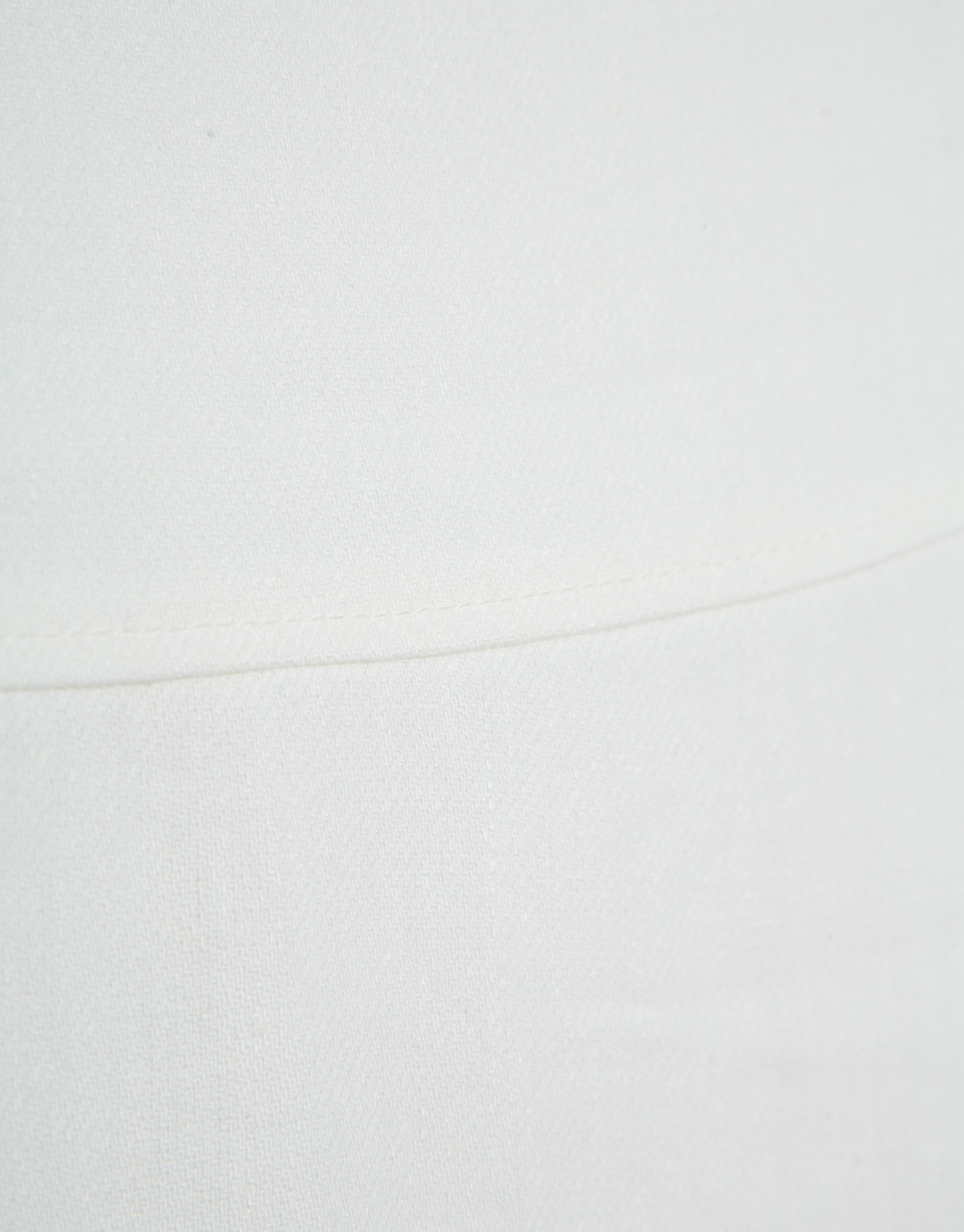 Off-white linen blend flared midi skirt - Woman | Roberto Verino