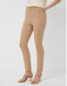 Pantalón pitillo cinco bolsillos algodón cámel | Roberto Verino