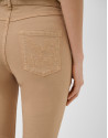 Pantalón pitillo cinco bolsillos algodón cámel | Roberto Verino