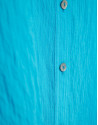 Turquoise sleeveless blouse with pockets | Roberto Verino