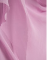 Long pink strappy dress with chiffon armholes | Roberto Verino