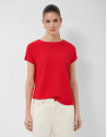 Red fine knit batwing sleeve jumper - Woman | Roberto Verino