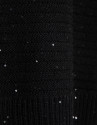 Black unstitched linen knit jumper - Woman | Roberto Verino