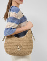 Bolso de hombro Jimena Hobo crudo - Mujer | Roberto Verino