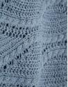 Blue long-sleeved wave pattern jumper - Woman | Roberto Verino