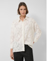 Oversized white shirt - Woman - SS2026 | Roberto Verino