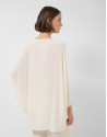 Long, flowing ecru blouse - Woman - SS2026 | Roberto Verino