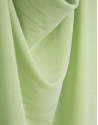 Green draped neckline T-shirt - Woman - SS2026 | Roberto Verino