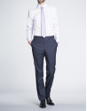 Mauve striped dress shirt 