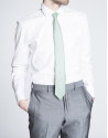 Camisa blanca vestir lisa