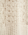 Top estilo chaleco punto trabajado beige | Roberto Verino