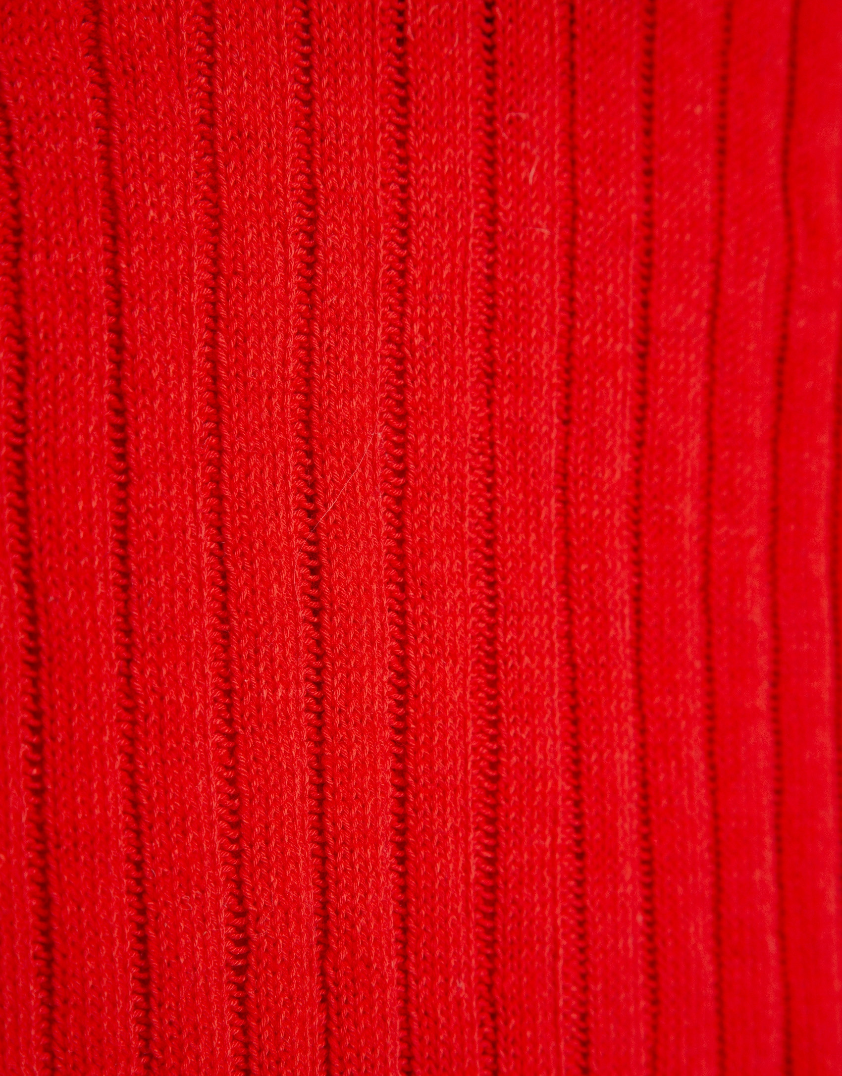 Red ribbed armhole top - Woman - SS2026 | Roberto Verino