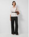 Oversized white shirt with raglan sleeves | Roberto Verino