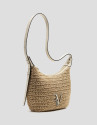 Jimena Shoulder bag in ecru - Woman - SS2026 | Roberto Verino