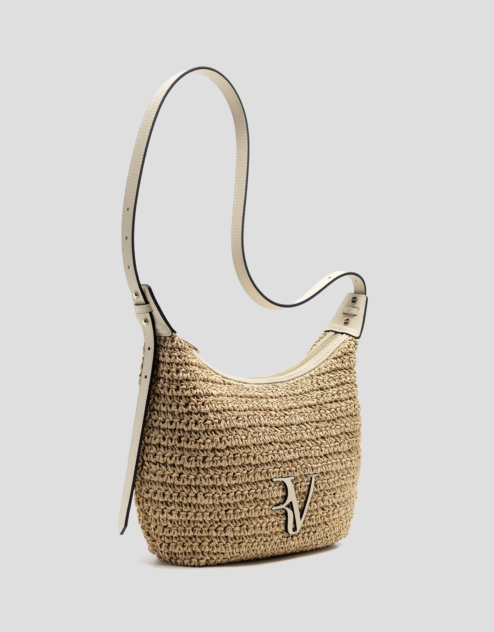 Bolso de hombro Jimena Shoulder crudo - Mujer | Roberto Verino