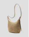 Jimena Shoulder bag in ecru - Woman - SS2026 | Roberto Verino