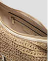 Jimena Shoulder bag in ecru - Woman - SS2026 | Roberto Verino