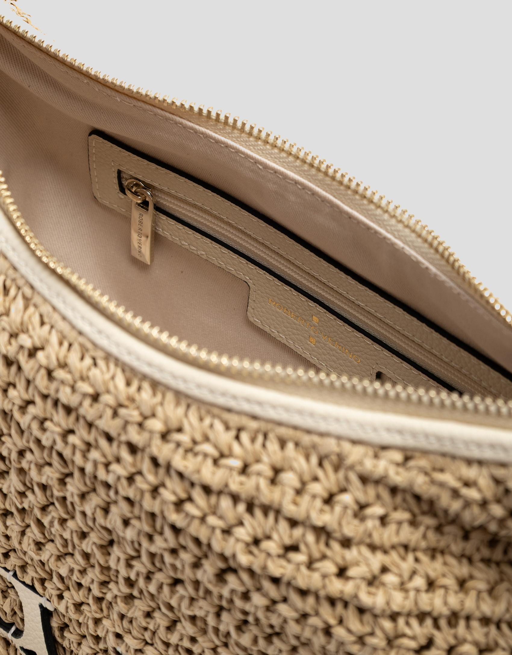 Bolso de hombro Jimena Shoulder crudo - Mujer | Roberto Verino