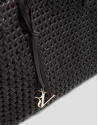 Bolso de hombro Paola Shopper piel anudada ... | Roberto Verino