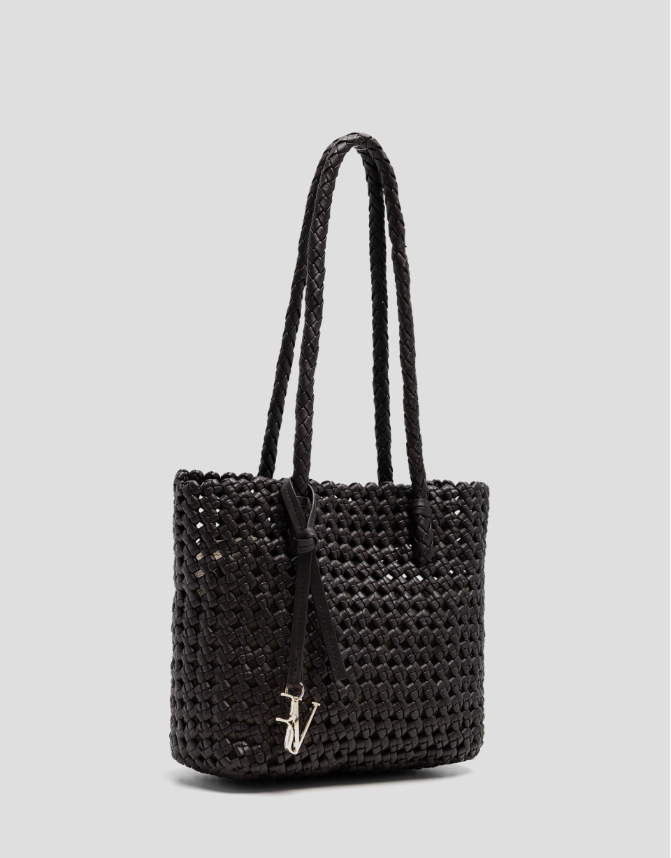 Bolso de hombro Paola Mini Shopper piel ... | Roberto Verino