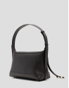 Lila shoulder bag in dark brown leather - Woman | Roberto Verino
