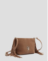 Bolso bandolera Cleo ante cámel - Mujer | Roberto Verino