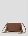 Bolso bandolera Cleo ante cámel - Mujer | Roberto Verino