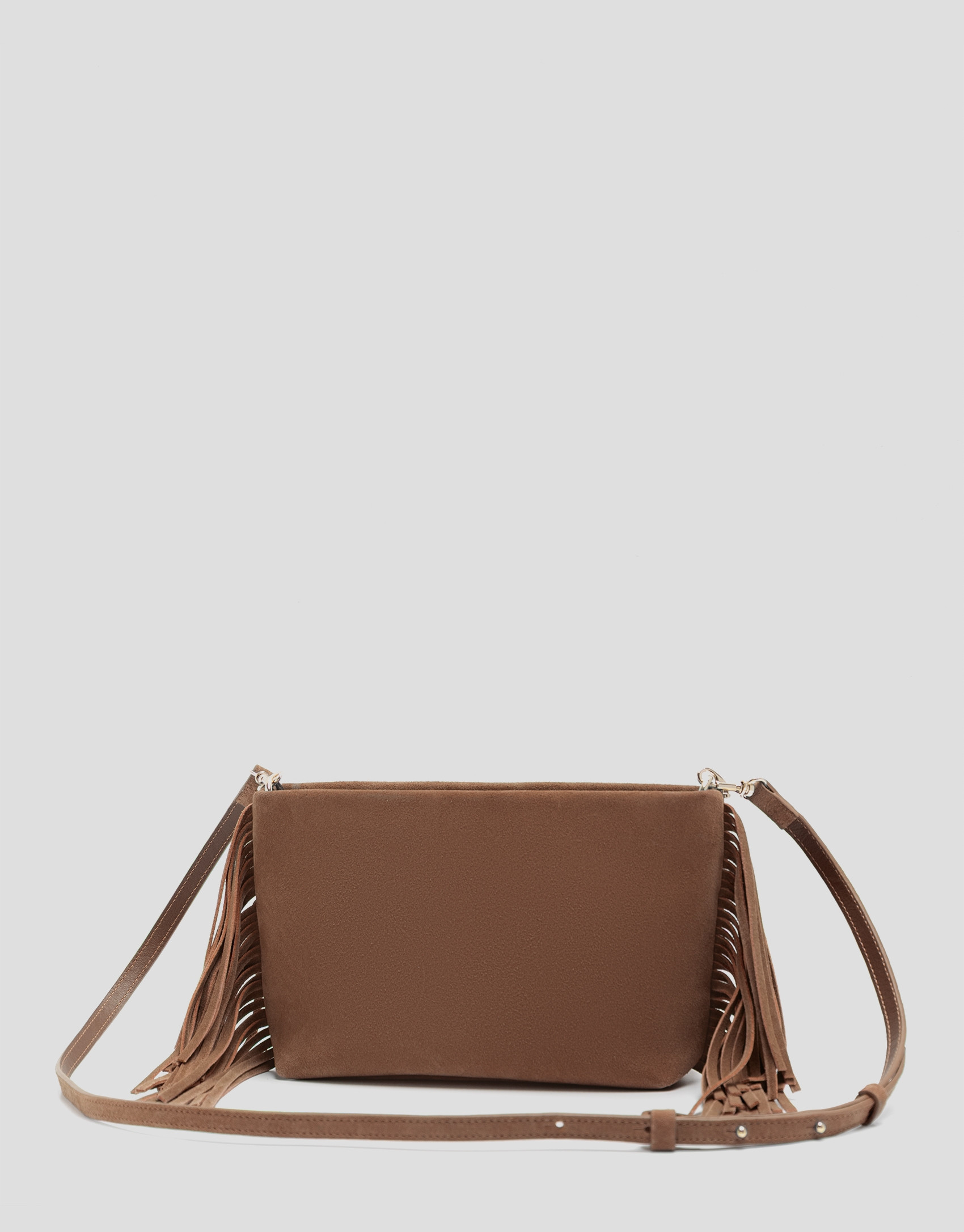 Bolso bandolera Cleo ante cámel - Mujer | Roberto Verino