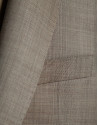 Traje half canvas slim fit falso liso visón ... | Roberto Verino