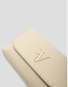 Rita beige leather handbag - Woman - SS2026 | Roberto Verino