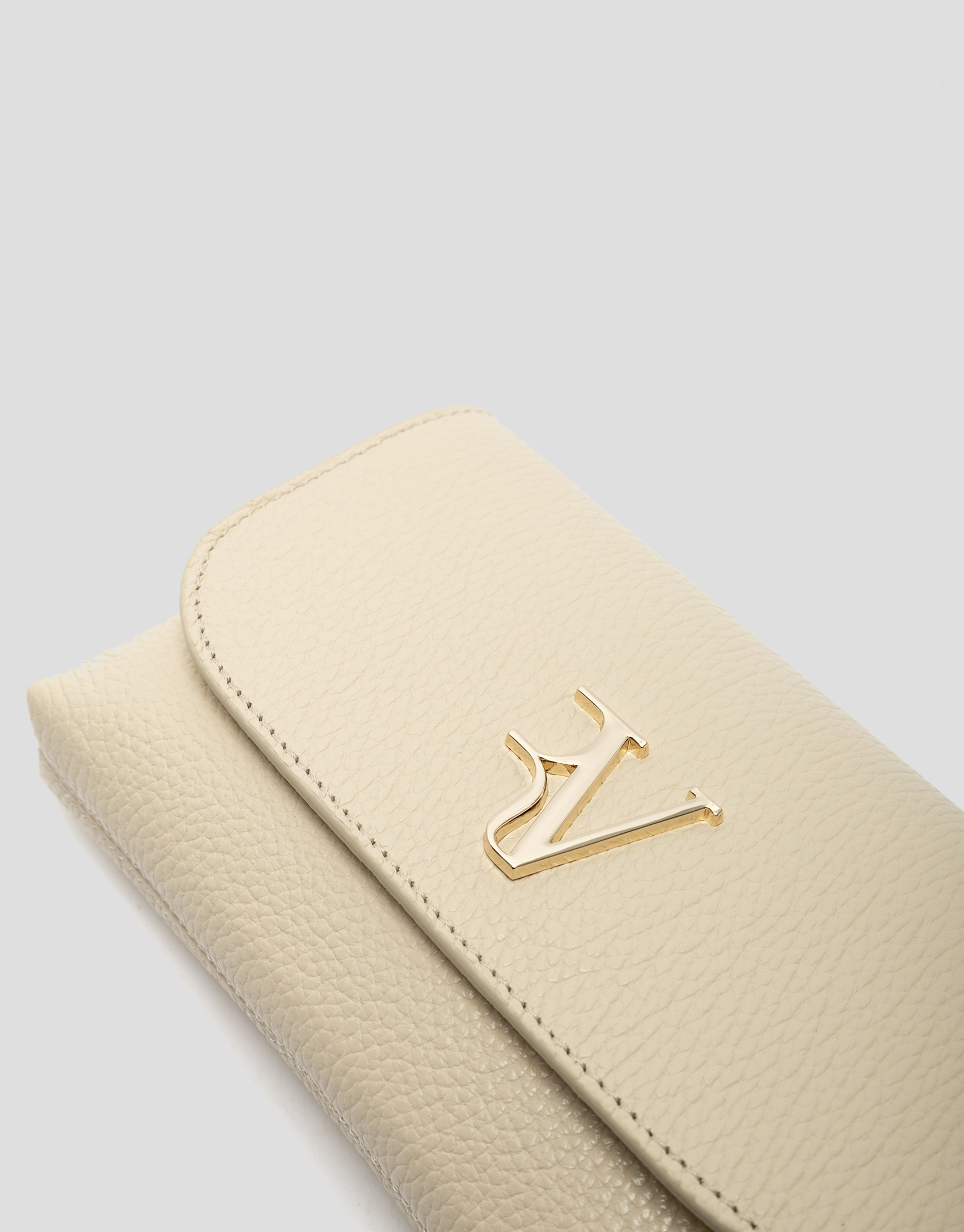 Rita beige leather handbag - Woman - SS2026 | Roberto Verino