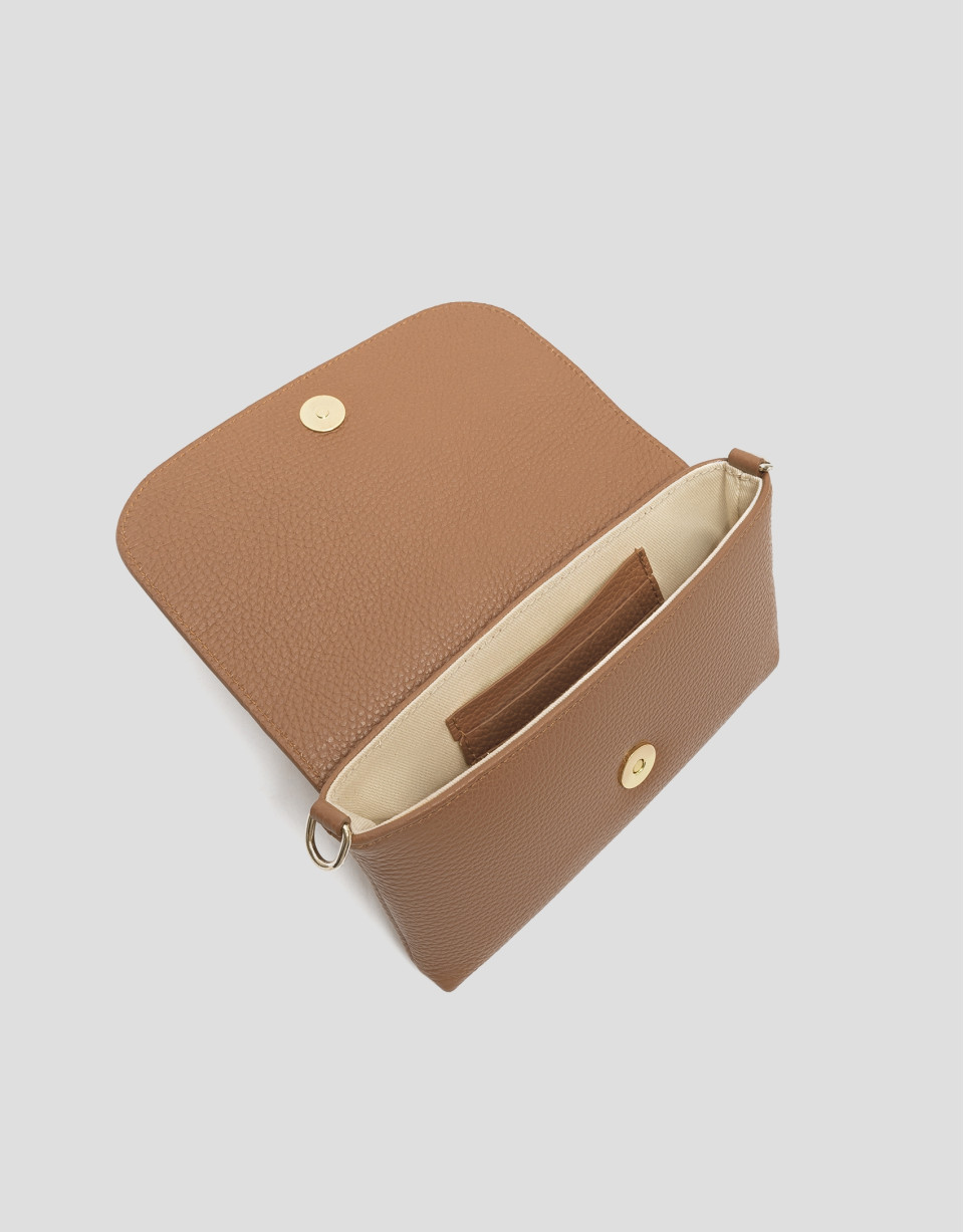 Rita handbag in camel leather - Woman - SS2026 | Roberto Verino