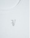 White ribbed tank top - Woman - SS2026 | Roberto Verino