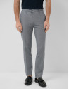 Pantalón chino ojo de perdiz marino - Hombre | Roberto Verino