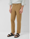 Camel-dyed chino trousers - Man - SS2026 | Roberto Verino