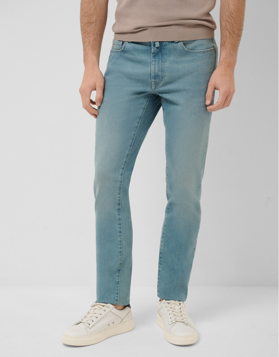 Pantalón vaquero denim slim azul claro - Hombre | Roberto Verino